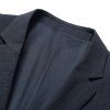 Pánské elegantní sako pro společenské akce (Barva Tmavě modrá, Velikost L)
