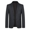 Pánské elegantní sako pro moderní business styl (Barva Šedá, Velikost M)