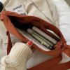 Dámská látková crossbody kabelka s jednoduchým designem (Barva (varianta) Šedá)