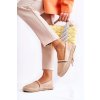 Klasické dámské nazouvací espadrilky  Cersei (Velikost 40, Barva Béžová)