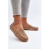 Dámské semišové mokasíny   Ranica (Velikost 38, Barva Béžová)