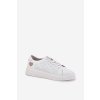 Dámské Kožené Sneakersy Na Platformě Vinceza 88018 (Velikost 39, Barva Bílá)