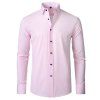 Pánská elastická košile (Barva Šedá, Velikost 6XL)
