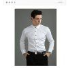 Pánská elastická košile (Barva Šedá, Velikost 6XL)