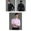 Pánská elastická košile (Barva Šedá, Velikost 6XL)