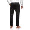Pánské chino kalhoty P1475 (Velikost 35, Barva Černá)
