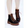 semišové Trapper Boots  Alette (Velikost 38, Barva Černá)