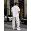 Pánská bavlněná košile basic oversize  RX5682 (Velikost M, Barva Černá)
