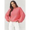 Dámský svetr oversize C37 (Barva Modrá, Velikost ONE SIZE)