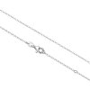 9 BAMOER Classic Basic Chain 100 925 Sterling Silver Lobster Clasp Adjustable Necklace Chain Fashion Jewelry SCA009