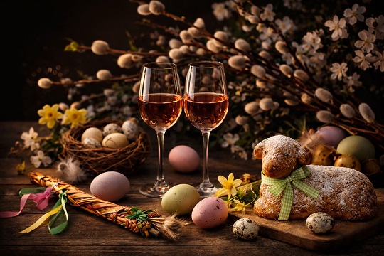 Velikonoce a víno