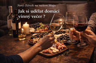 🍷 Jak si udělat dokonalý vinný večer doma? Připravili jsme pro vás nový článek na našem blogu, kde vám ukážeme, jak...