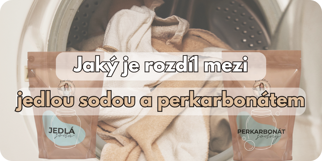 Jaký je rozdíl mezi jedlou sodou a perkarbonátem sodným