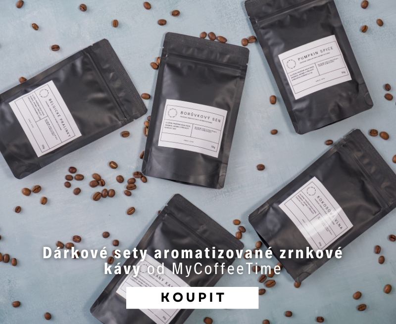 Dárkové sety aromatizované zrnkové kávy od MyCoffeeTime