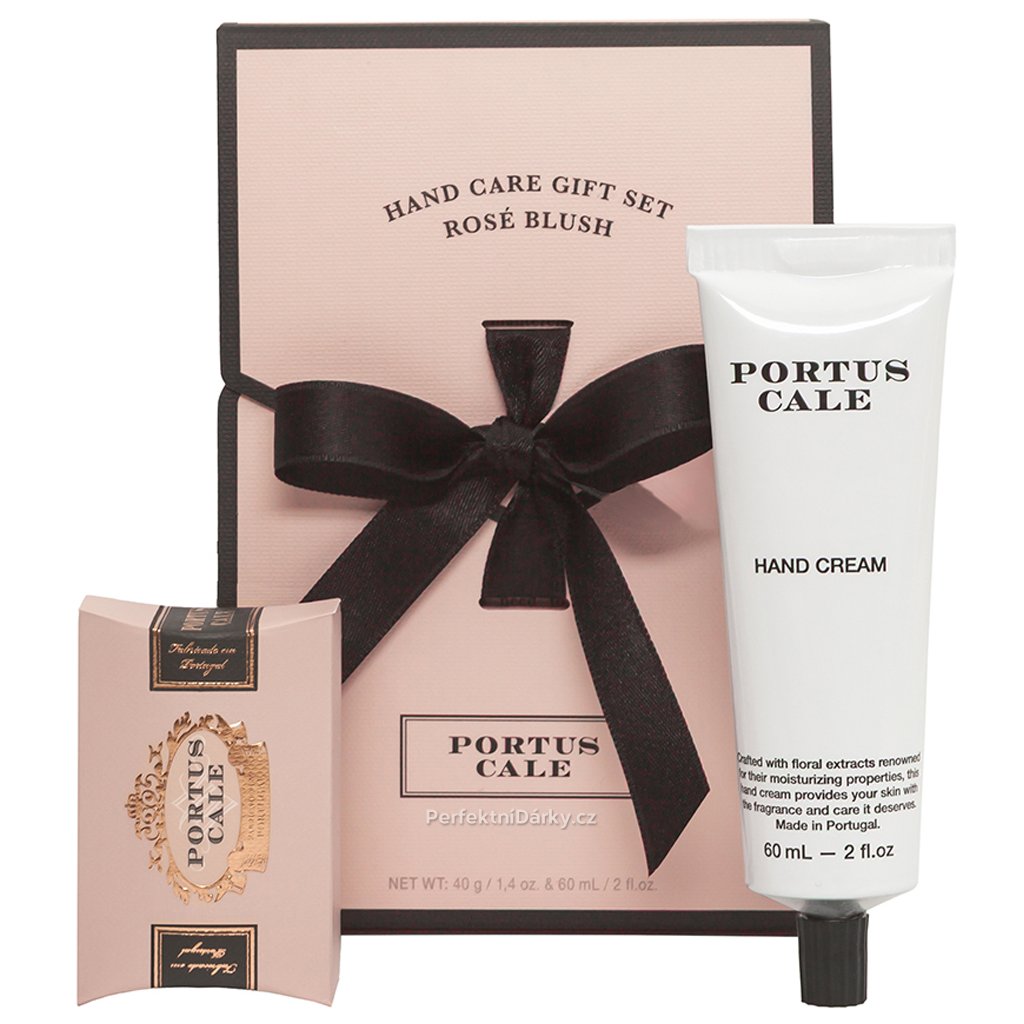 Dárková sada péče o ruce - 2 ks | Portus Cale Rosé Blush