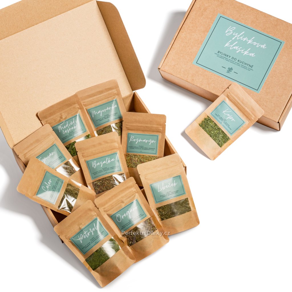 Kolekce sušených bylinek - bylinková klasika | 10 druhů