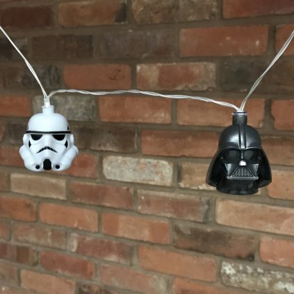 Světelný řetěz - Darth Vader & Stormtrooper