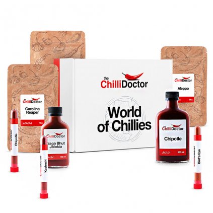 Dárkový balíček chilli z celého světa