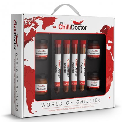 World of Chillies - chilli balíček z celého světa