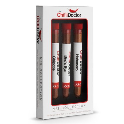 No 3 Collection - výběr oblíbených chilli prášků