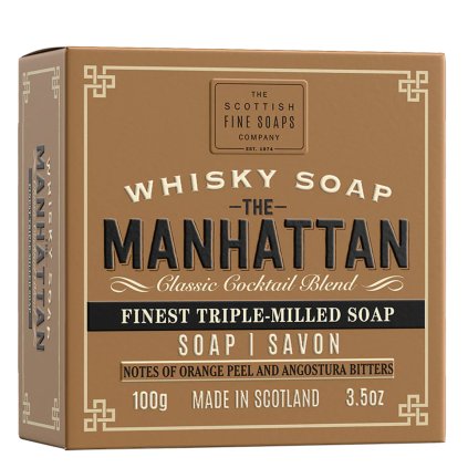 Scottish Fine Soaps Tuhé mýdlo - whisky cocktail Manhattan | 100g