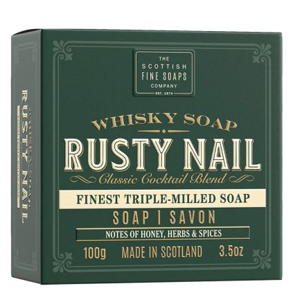 Scottish Fine Soaps Tuhé mýdlo - whisky cocktail Rusty Nail | 100g
