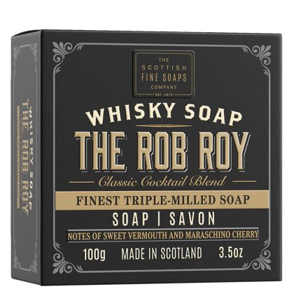 The Scottish Fine Soaps Tuhé mýdlo - whisky cocktail The Rob Roy | 100g