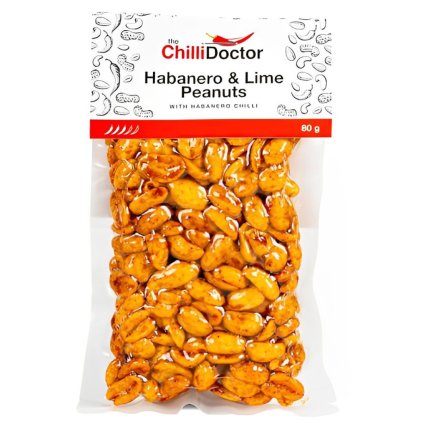 Arašídy s chilli Habanero & Limetkou