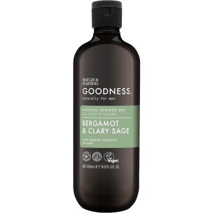 Pánský sprchový gel - 500ml | Bergamot & Šalvěj