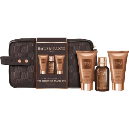 Dárková sada s péčí o tělo, pleť a vlasy - 3 ks | Black Pepper & Ginseng