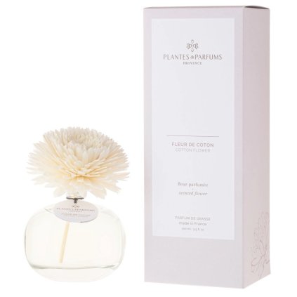 Vonný difuzér s květinou - 100 ml | Fleur de Coton
