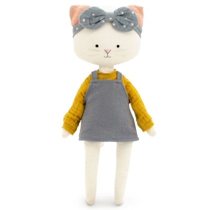 Plyšová hračka z bavlny Cotti Motti | Christy the Cat (30 cm)