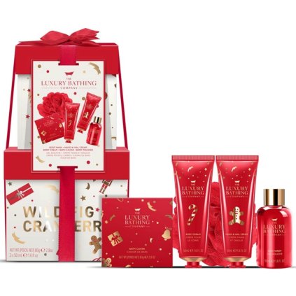 Dárková sada s péčí o tělo - 5 ks | Wild Fig & Cranberry