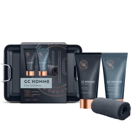 Dárková sada s péčí o tělo a ručníkem -3 ks | GC Homme
