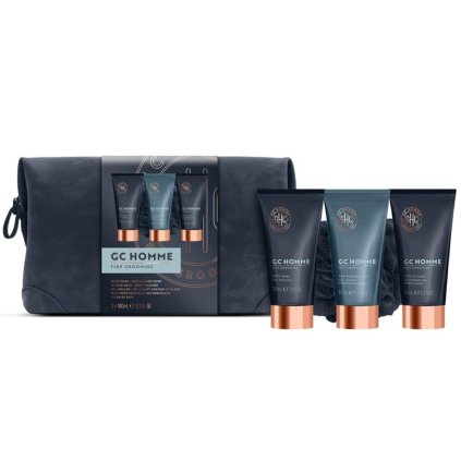 Dárková sada s péčí o tělo, vlasy a vousy - 4 ks | GC Homme