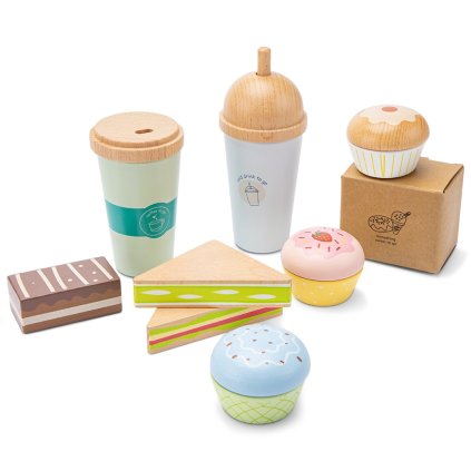 Dřevěná sada Coffee To Go
