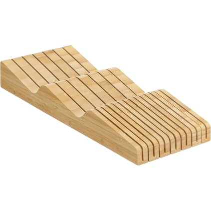 Kuchyňský organizér na nože - 40x15x5 cm | bambusový