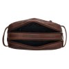 Pánská kožená toaletní taška Vikten | hnědá