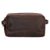 Pánská kožená toaletní taška Vikten | hnědá