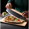 Pizza set 3v1 - kámen na pečení + lopatka + XL nůž