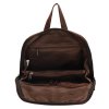Pánský kožený batoh Bolle | tmavě hnědý