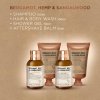Baylis & Harding Set kosmetiky pro muže - 4ks v toaletní tašce | bergamot, konopí a santalové dřevo