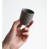 Espresso šálek Column - 60ml | světle šedý