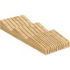 Kuchyňský organizér na nože - 40x15x5 cm | bambusový