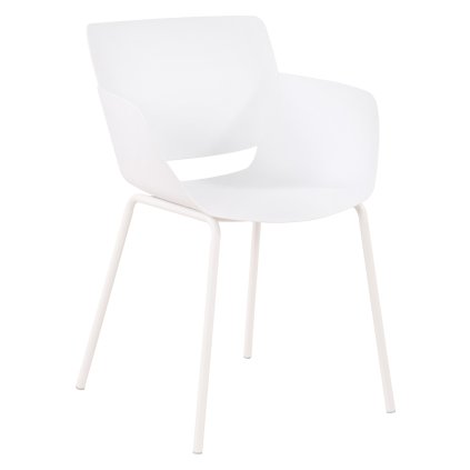 Jídelní židle Alpena | bílá