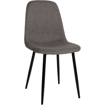 Jídelní židle Napier - látka | taupe