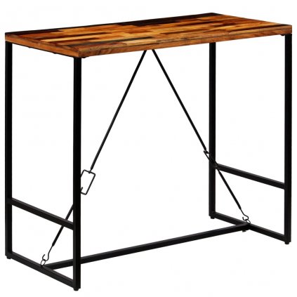 Barový stůl z masivního recyklovaného dřeva | 120x60x106 cm