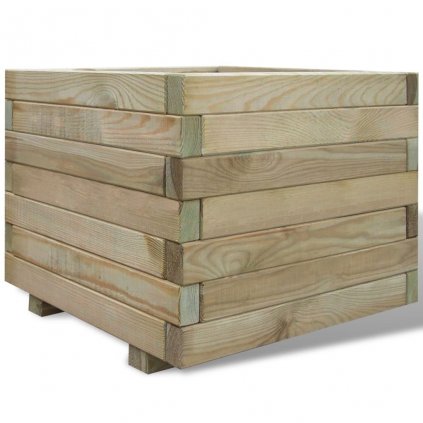 Truhlík - FSC dřevo - čtvercový | 50x50x40 cm