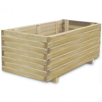 Truhlík - FSC dřevo - obdélníkový | 100x50x40 cm