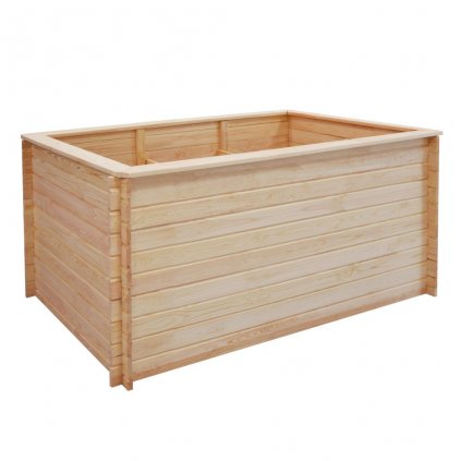Zahradní truhlík - FSC borové dřevo - 19 mm | 150x100x80 cm